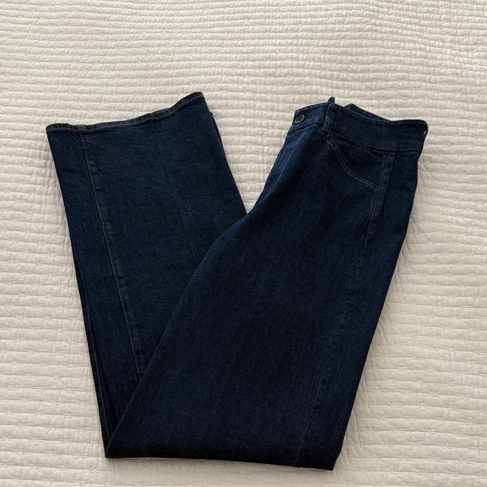 Paige Denim Dark Blue Denim Jeans